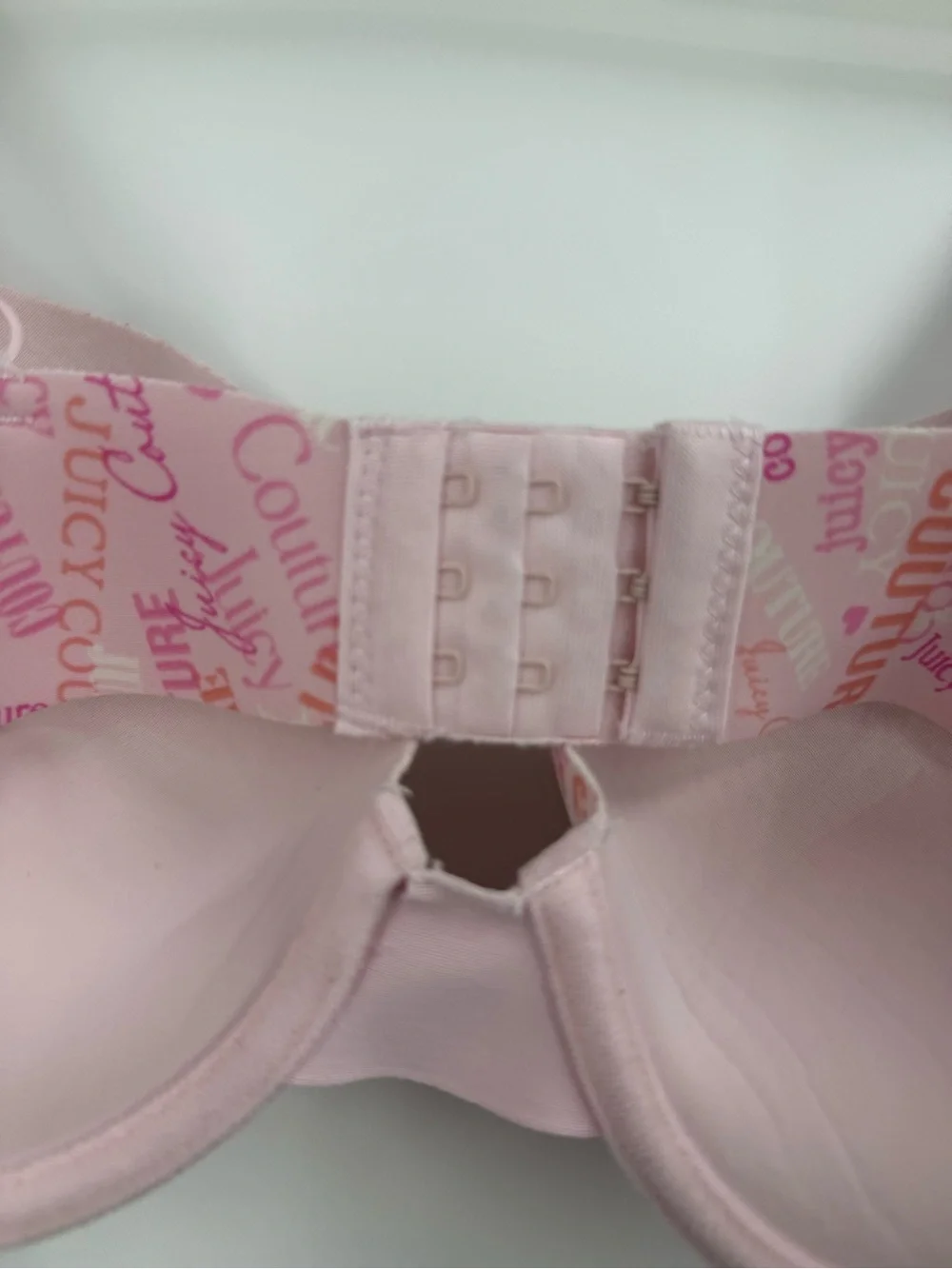 Juicy couture soft pink padded push-up bra feminine coquette women 34C - Picture 4 of 12